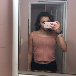 Pink tank top